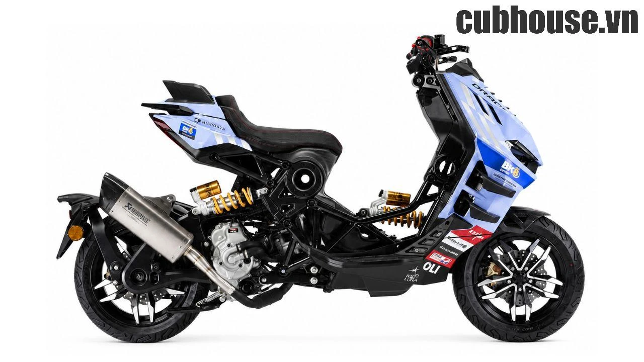 Cub House 50 Italjet Dragster 300 Limited Edition Gresini MotoGP Livery