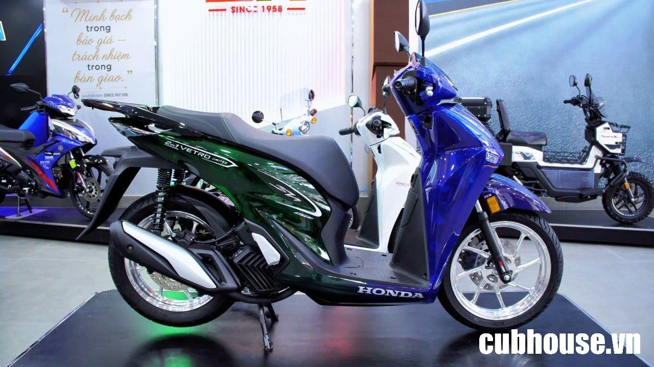 Cub House 37 Cub House Sài Gòn giới thiệu Honda SH150i Italy Super Vetro 2 in 1 phiên bản giới hạn dành riêng cho Việt Nam
